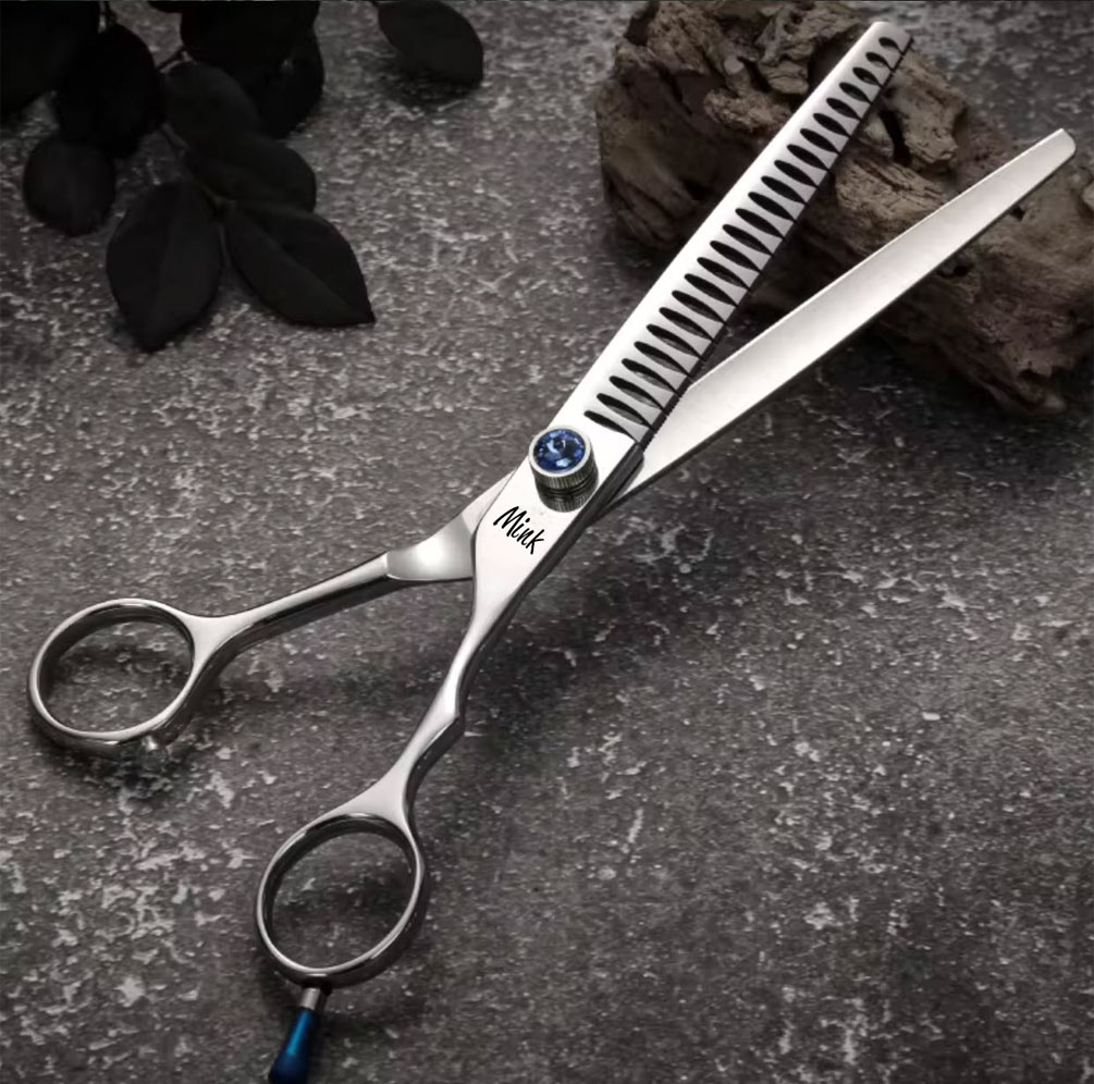 Mink 8.5 inch Chunker style grooming shear