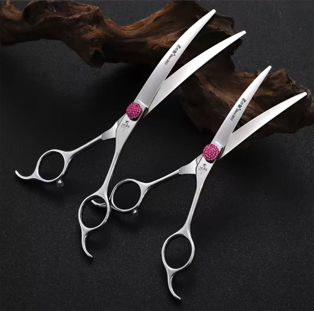 Mink Super Curved Grooming Shears